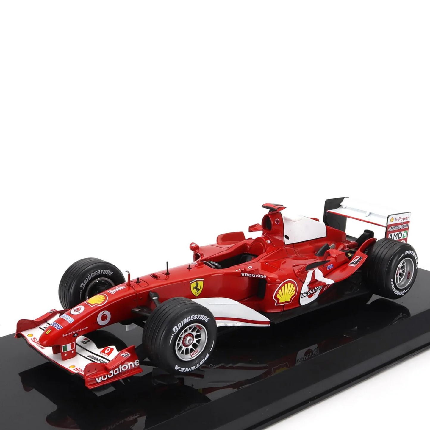 F2004 #1 Micheal Schumacher 2004 Campeão Mundial de Carro Modelo 1:43