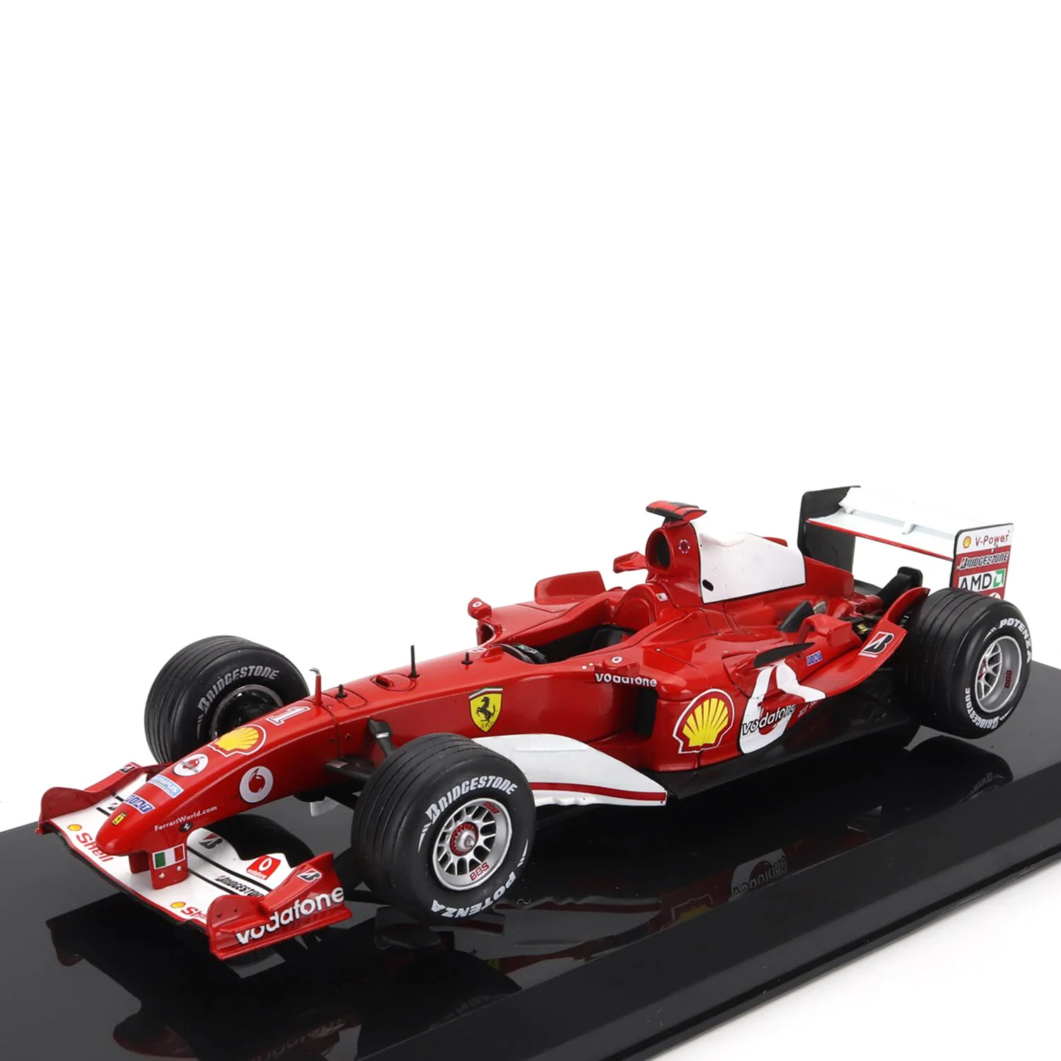 F2004 #1 Micheal Schumacher 2004 Campeão Mundial de Carro Modelo 1:43