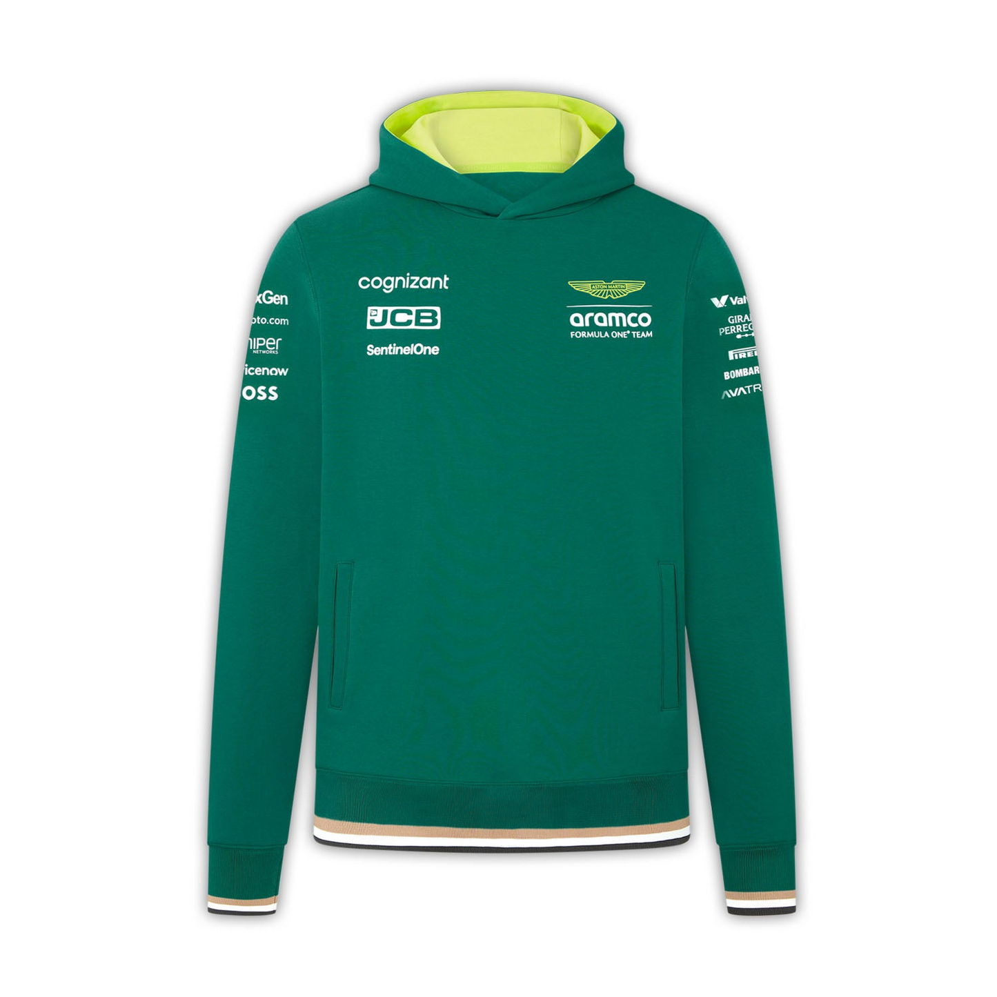 Moletom com capuz Aston Martin Aramco Cognizant F1 2024