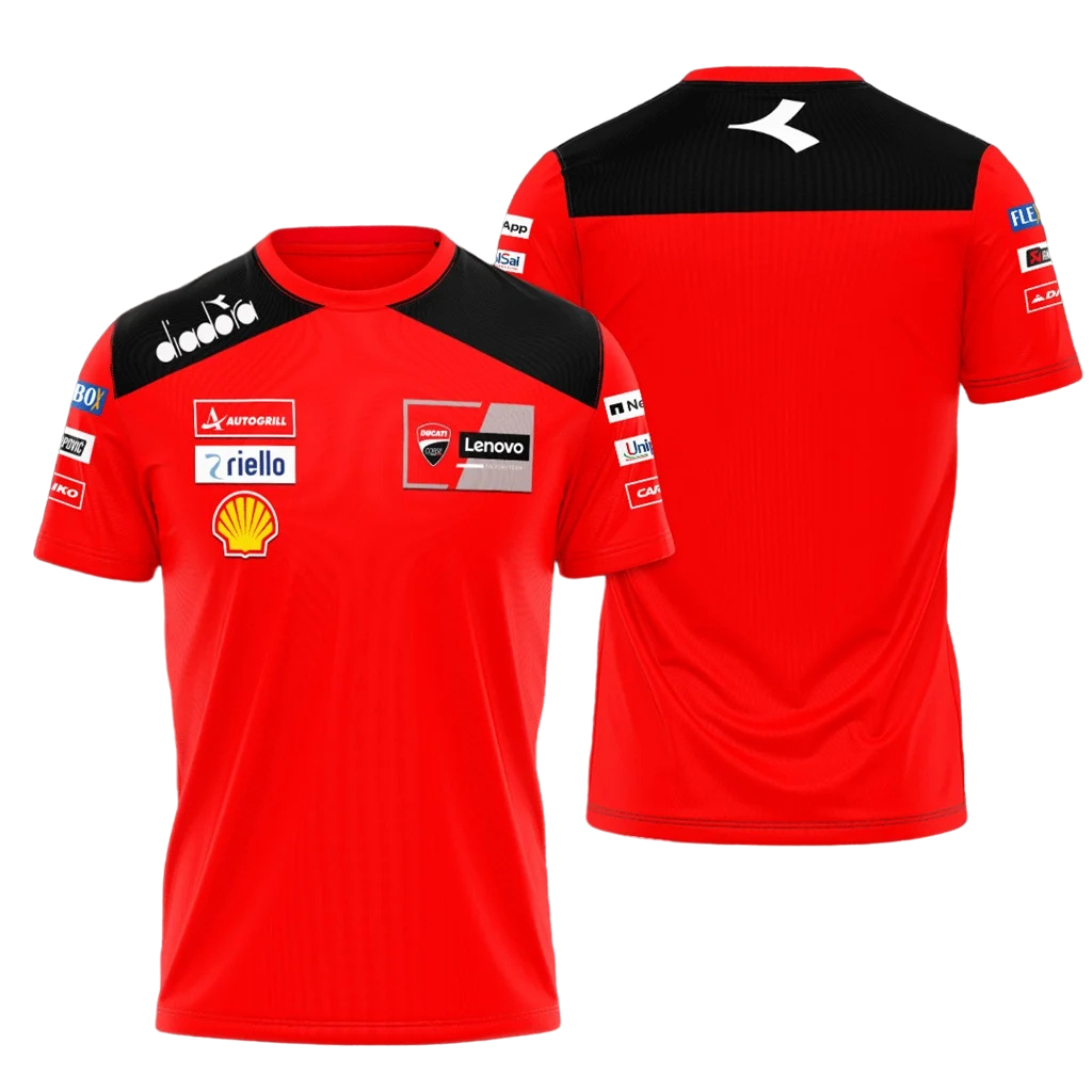 Camiseta da equipe Ducati Lenovo