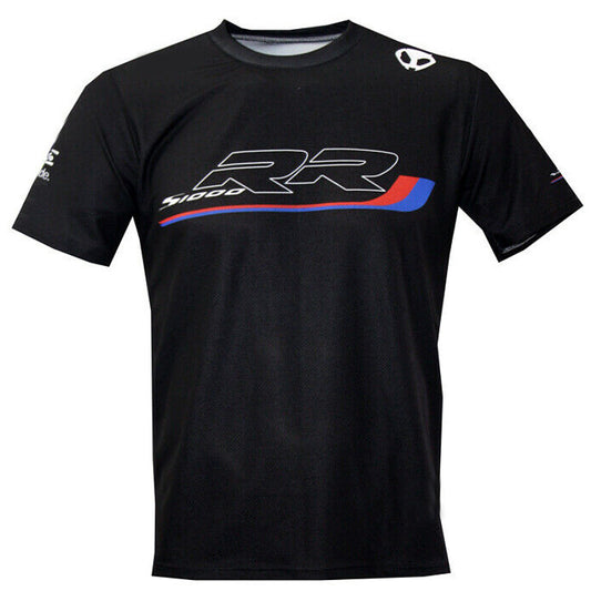 Hot Selling Outdoor Summer Cycling Clothing Motorcycle Clothing Quick-Drying Breathable Cycling Tops Men's Short-Sleeved Downhill Clothing T-Shirt