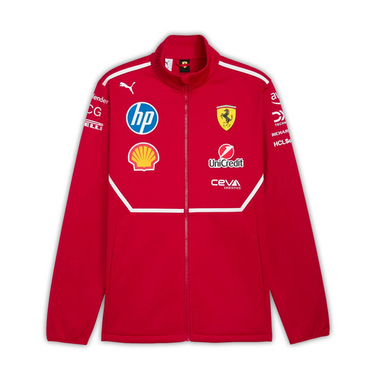 2025 Scuderia Ferrari Softshell Team Jacket